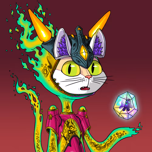 Alien Cat #7121