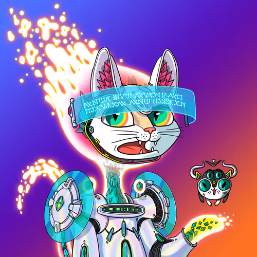 Alien Cat #1726