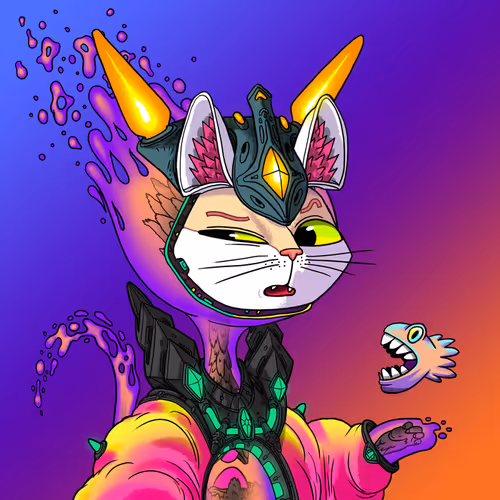 Alien Cat #9963