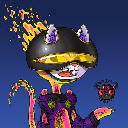 Alien Cat #9858