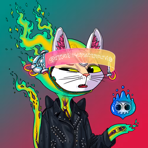 Alien Cat #8478