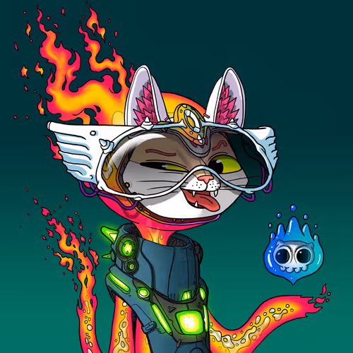 Alien Cat #7164