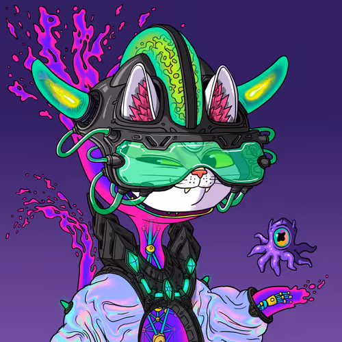 Alien Cat #9025