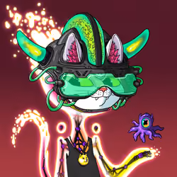 Alien Cat #4734