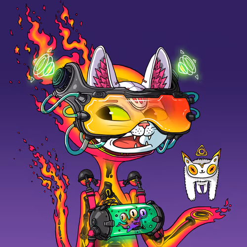 Alien Cat #6232