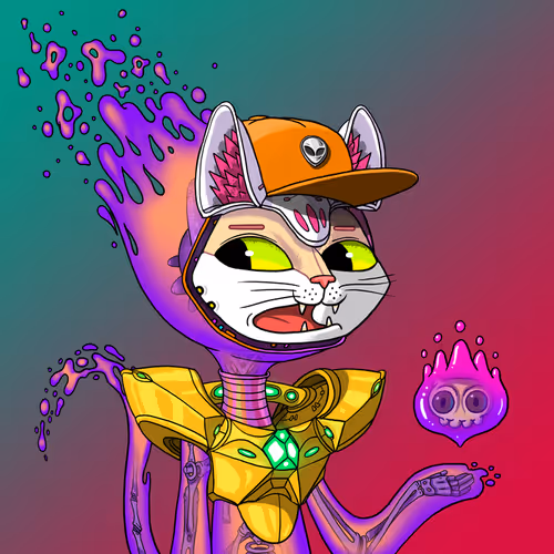 Alien Cat #9561