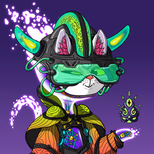 Alien Cat #8762