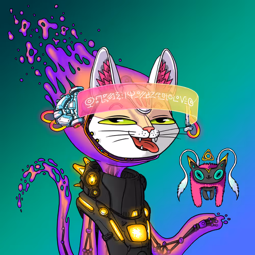 Alien Cat #1675