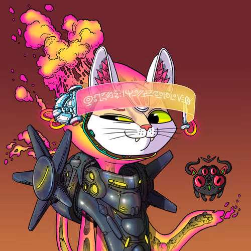 Alien Cat #4122