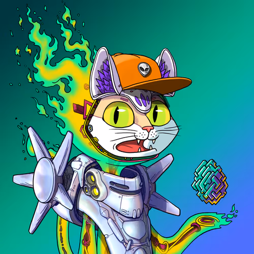 Alien Cat #7609