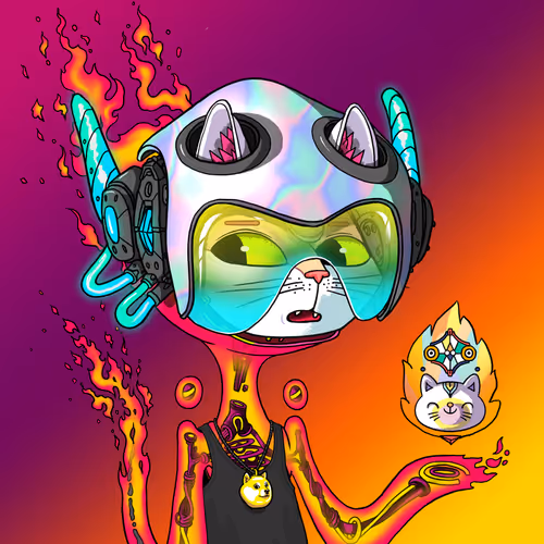 Alien Cat #6970