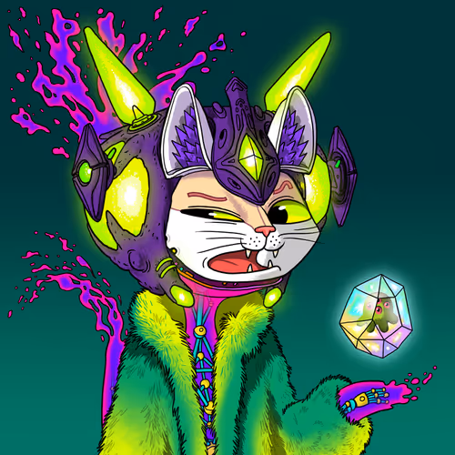 Alien Cat #9762