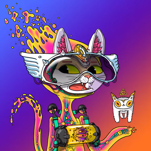 Alien Cat #3493