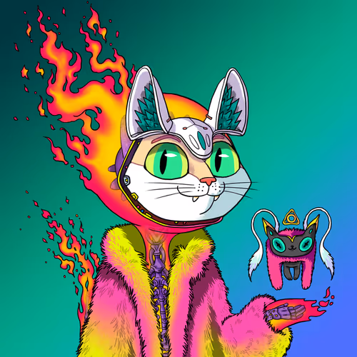 Alien Cat #2466