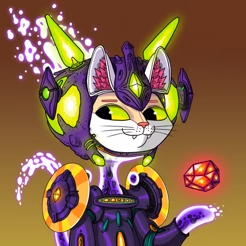 Alien Cat #7974