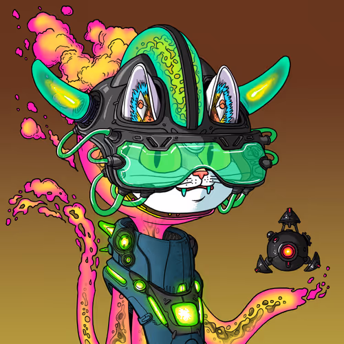 Alien Cat #2088