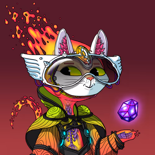 Alien Cat #3097