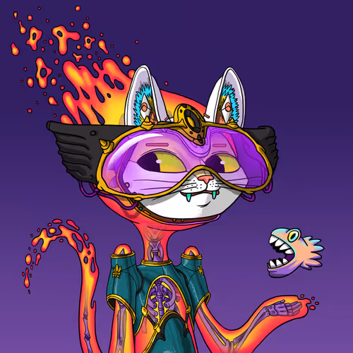 Alien Cat #5898