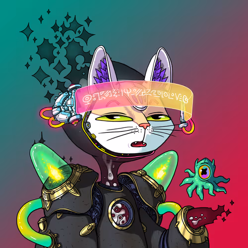 Alien Cat #8258