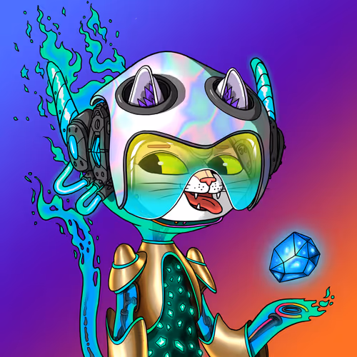 Alien Cat #9890