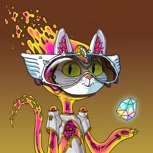 Alien Cat #6154