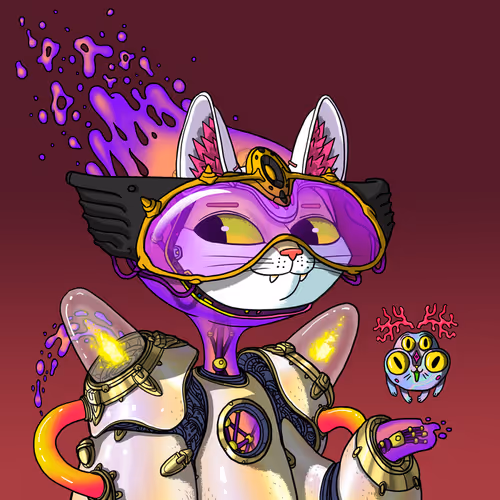 Alien Cat #1291