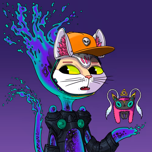 Alien Cat #1767