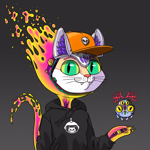 Alien Cat #9555