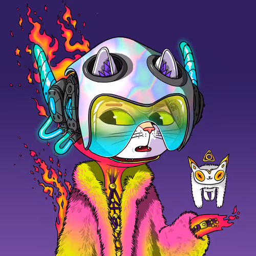 Alien Cat #8117