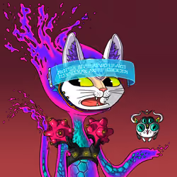 Alien Cat #1900