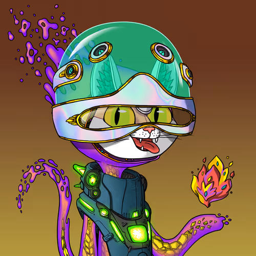 Alien Cat #6946