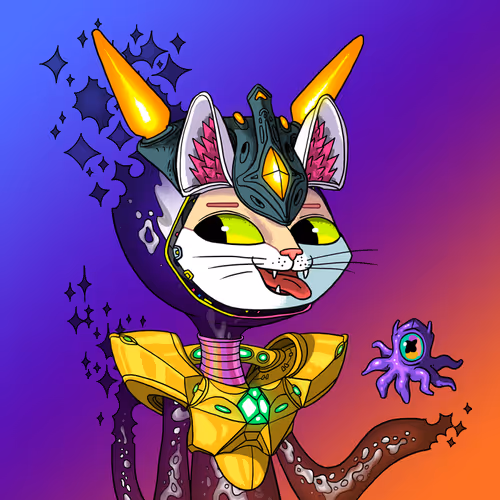 Alien Cat #3458