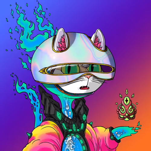 Alien Cat #7416