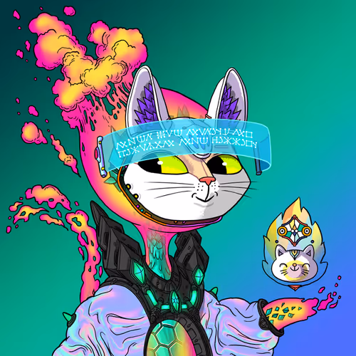 Alien Cat #1651