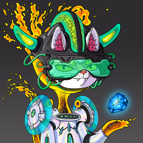 Alien Cat #10287