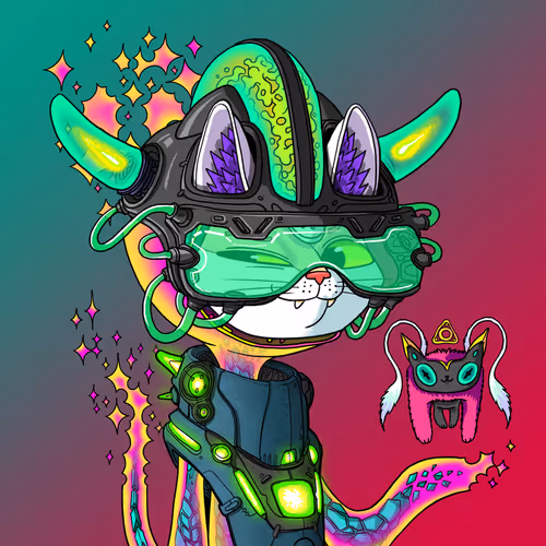 Alien Cat #10027