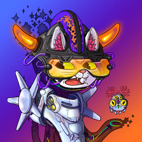 Alien Cat #9345
