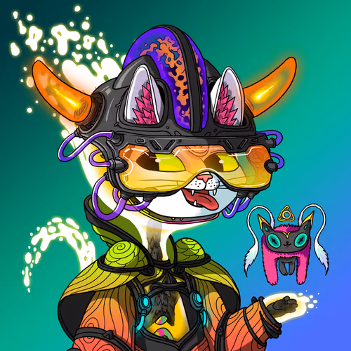 Alien Cat #6758