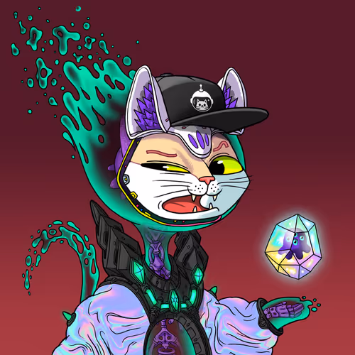 Alien Cat #7382