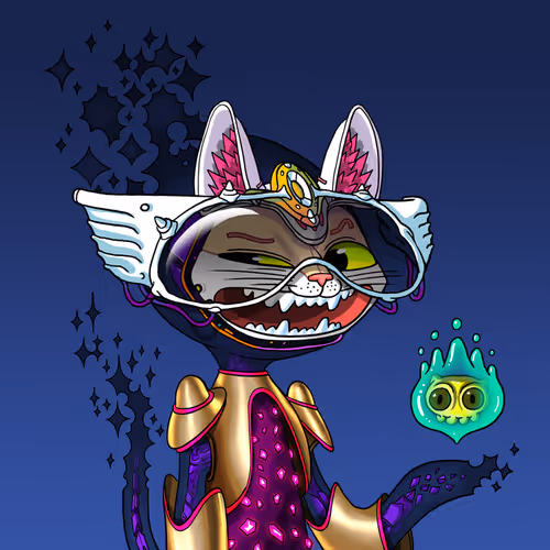Alien Cat #10112