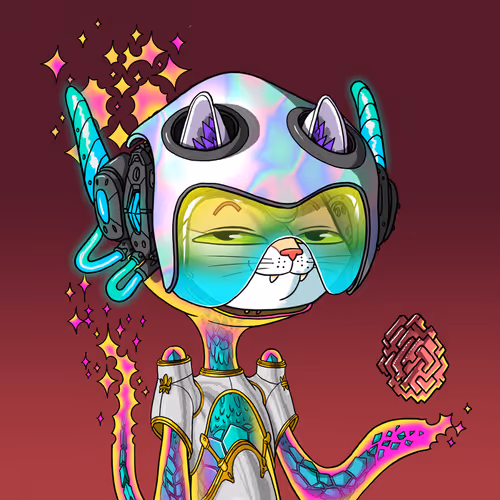Alien Cat #1991