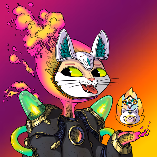 Alien Cat #9258