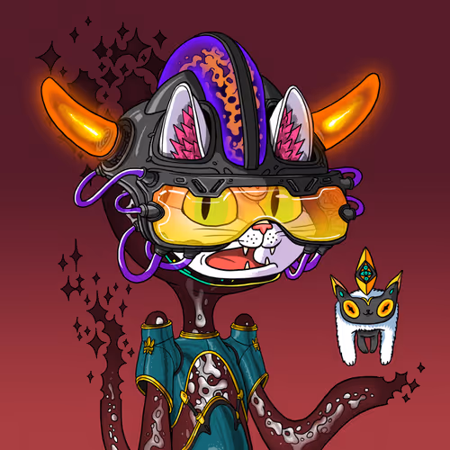 Alien Cat #6958