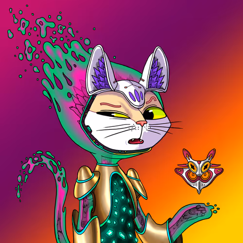 Alien Cat #7087