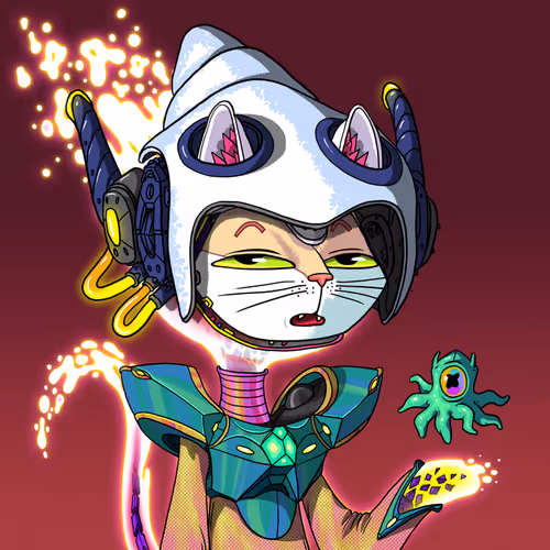 Alien Cat #10121