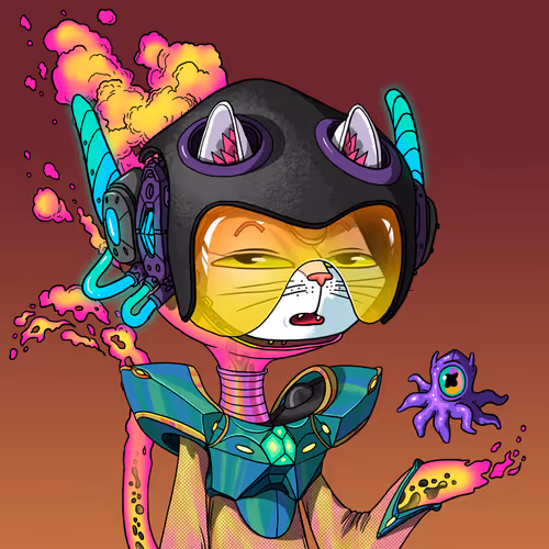 Alien Cat #3634