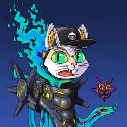 Alien Cat #5465