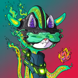 Alien Cat #8294
