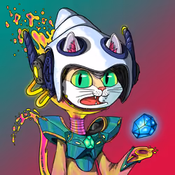 Alien Cat #2316