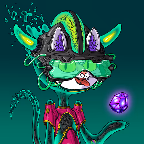 Alien Cat #7042